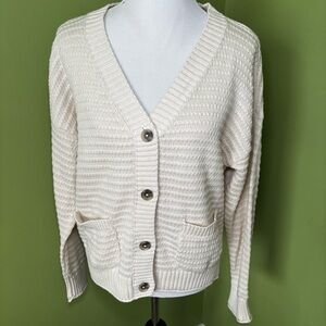 Sonoma Goods for Life Textured V-neck Cardigan
